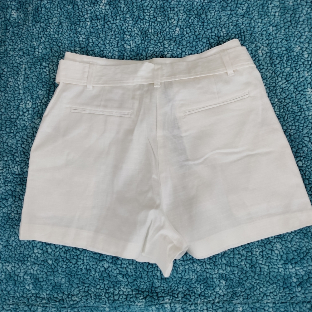 Rails Jasper Cream Linen Blend Size 10 Summer Shorts - Picture 2 of 8